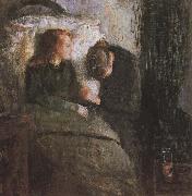 Edvard Munch Sick oil on canvas